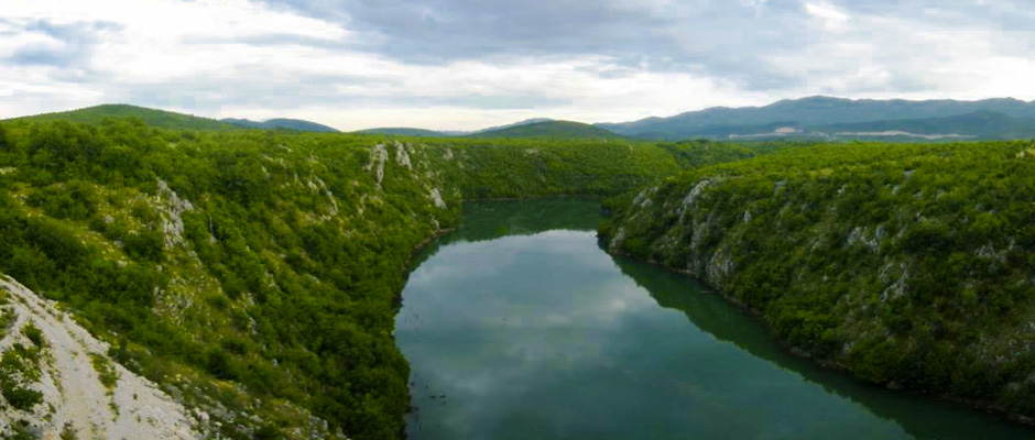 Rafting on Cetina